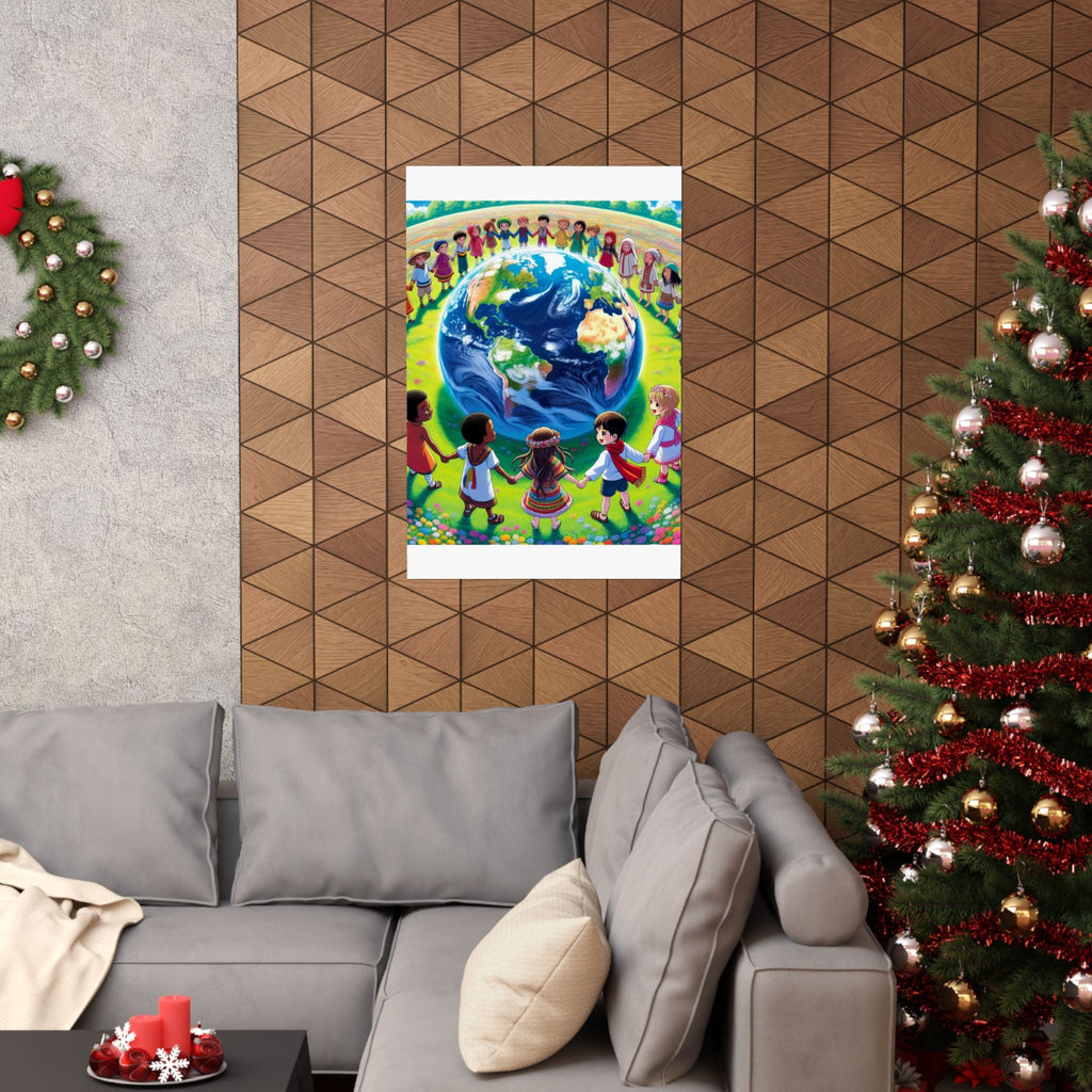 Peace And Love To The World Posters