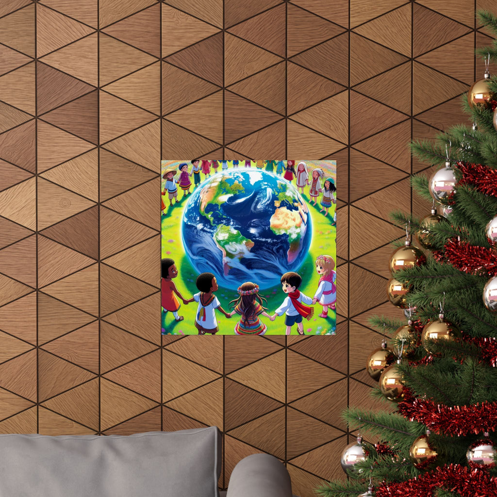 Peace And Love To The World Posters
