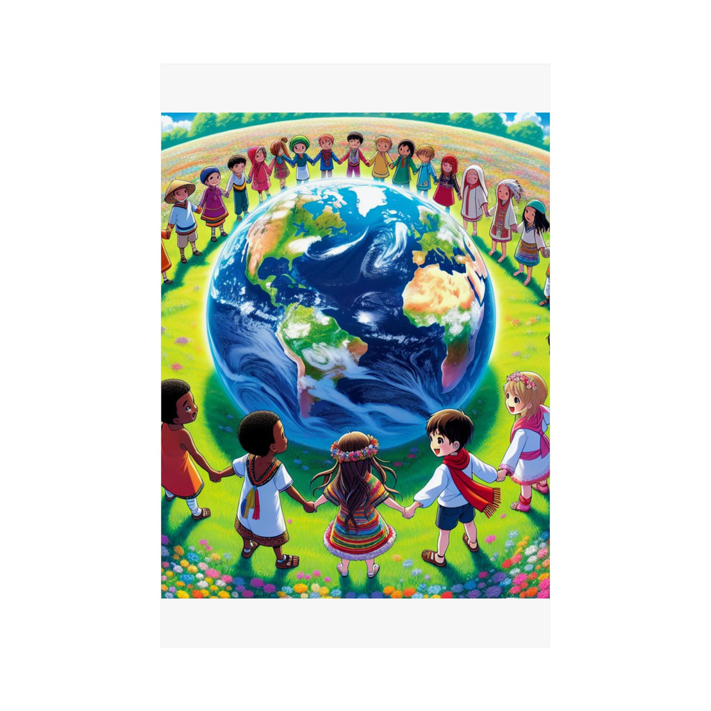 Peace And Love To The World Posters