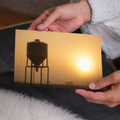 Foggy Morning Sunrise Canvas Wall Art