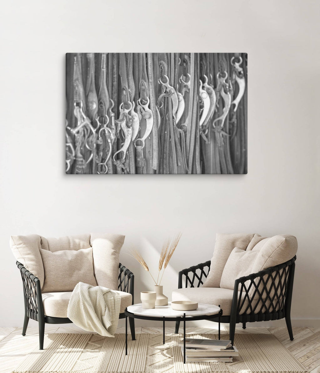 Never Enough Options Western Horse Bit Wall Art