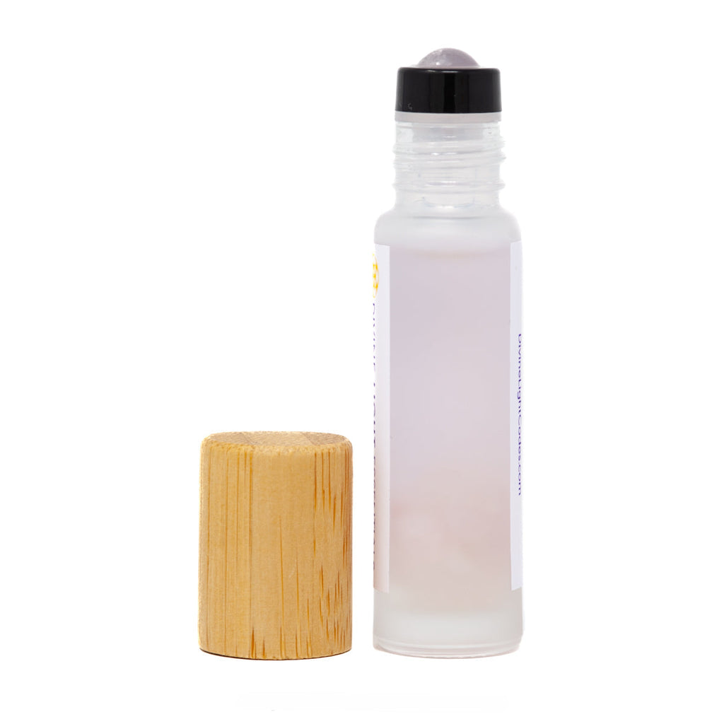 I Am Blessed Trio Set - Blue Lotus and Rose Flower Elixir - Roller Bottle, Drops and Body Spray