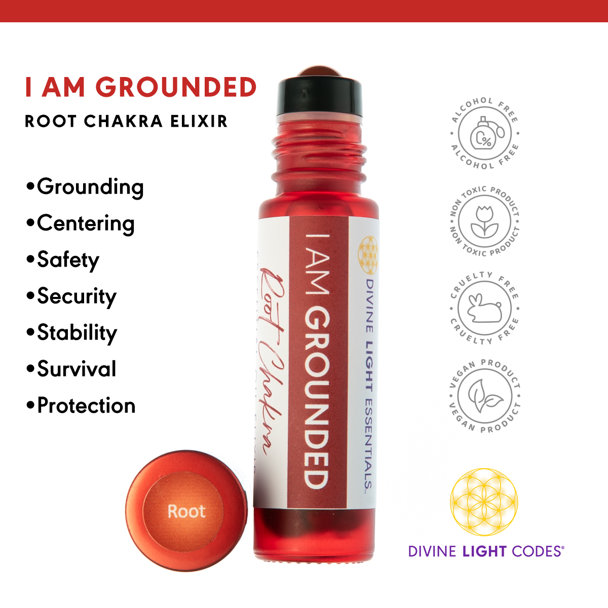 Chakra Balancing Elixirs - Essential Oils - 10 Roller Bottles Set