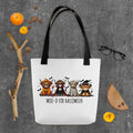 Moo-d Halloween Highland Cows Tote Bag