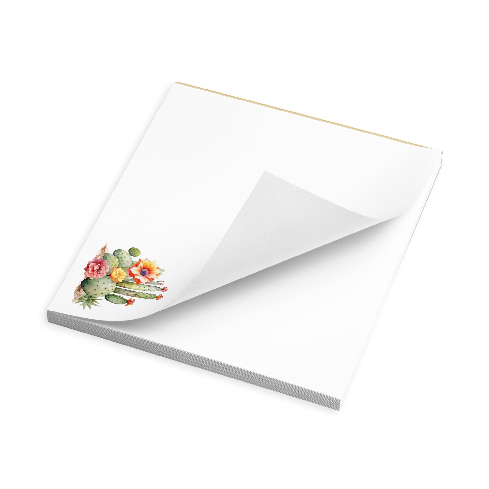 Cactus Notepad 5.5" x 6"
