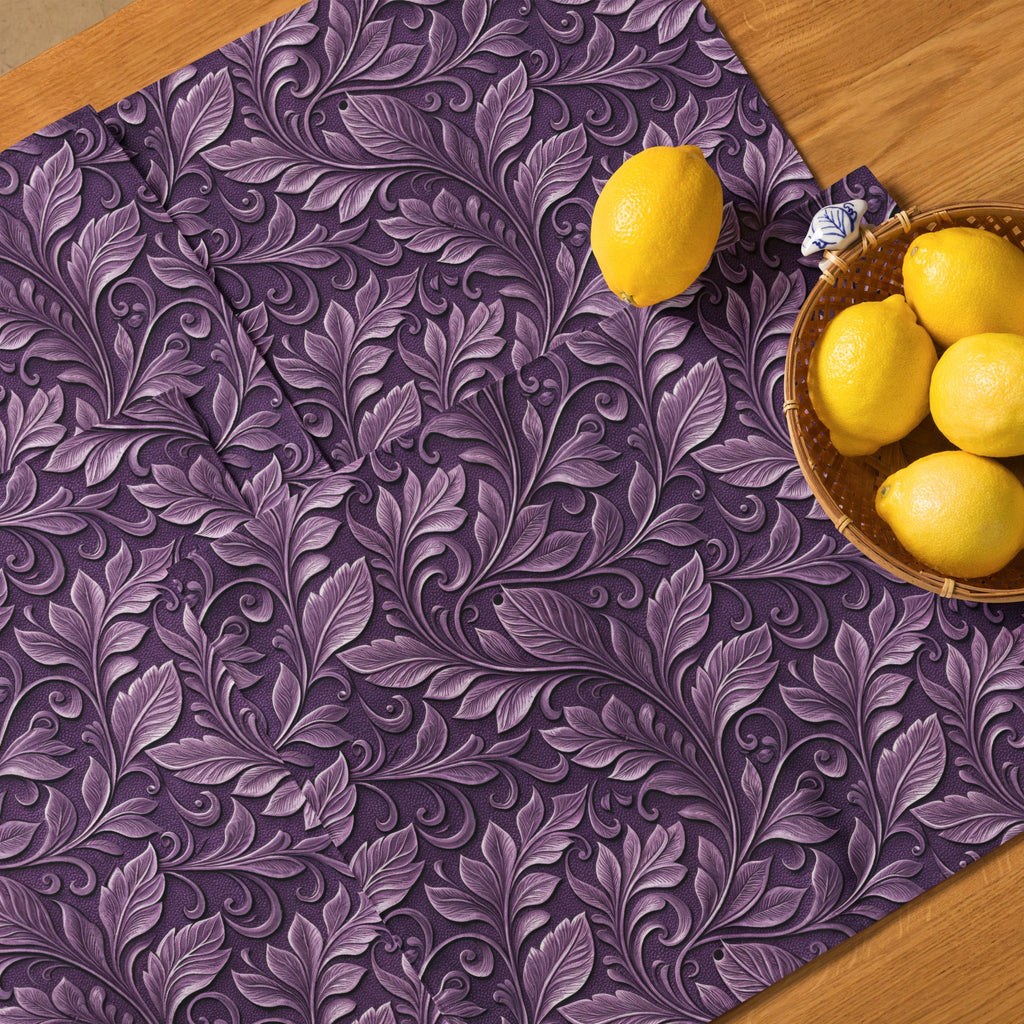 Purple Western Floral Placemats