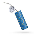 Blue & Yellow Cactus 20 oz. Stainless Steel Tumbler