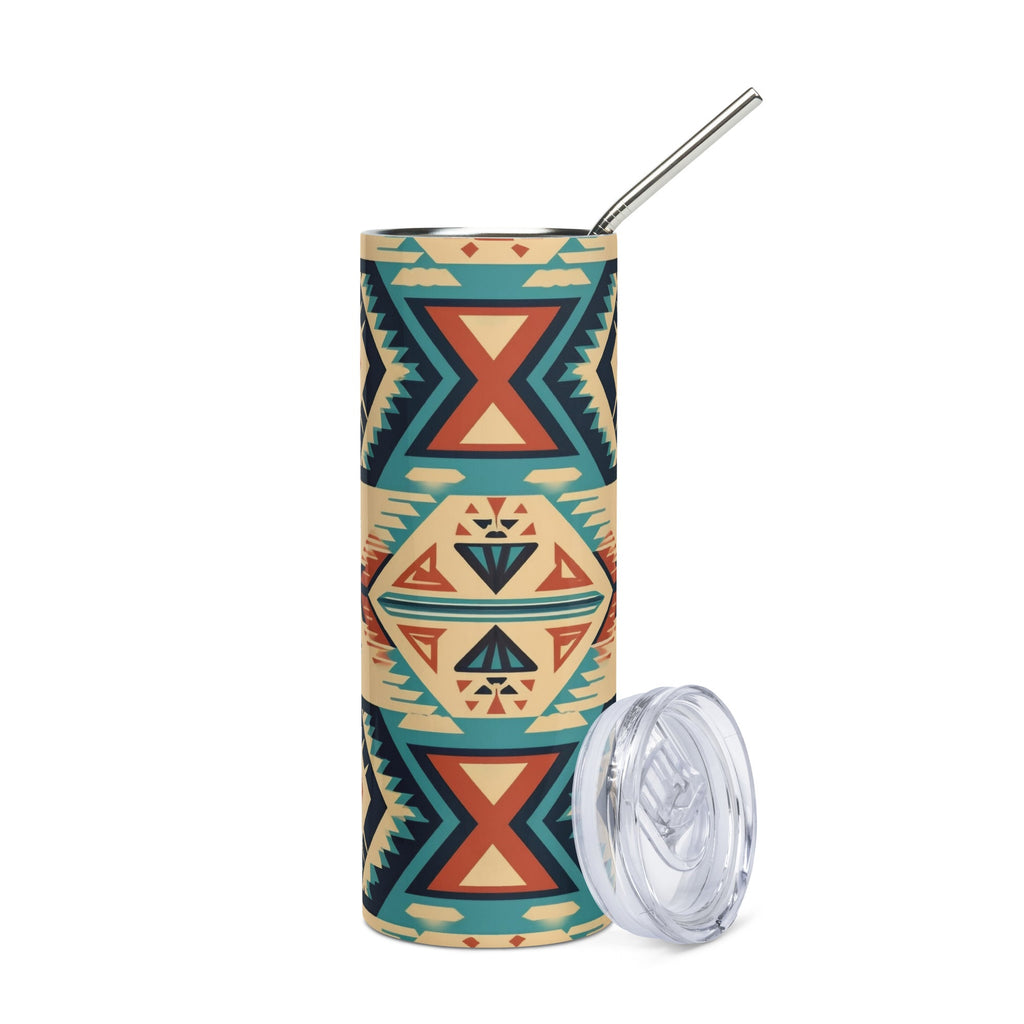 Aztec Print 20 oz. Stainless Steel Tumbler