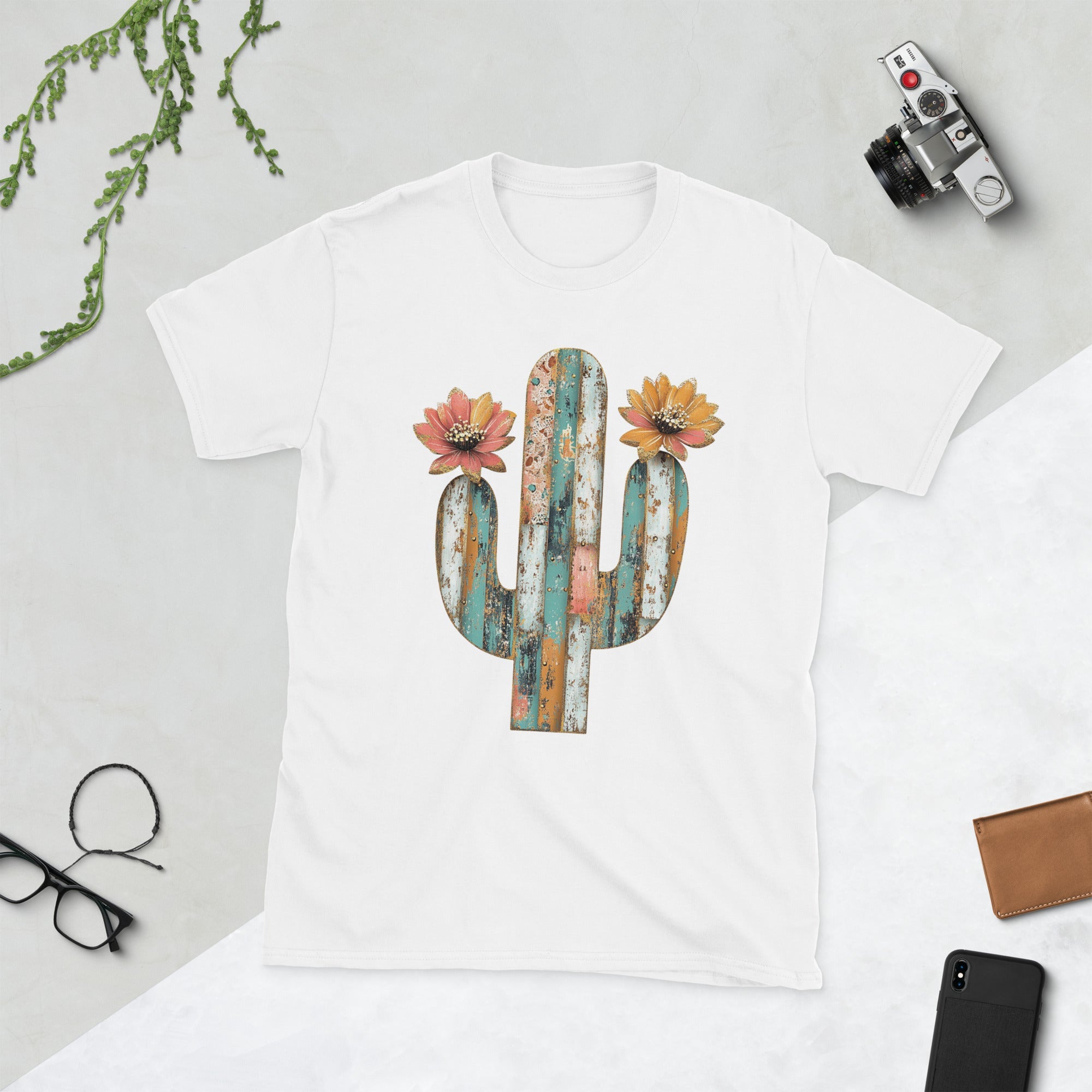 Cactus Short-Sleeve Unisex T-Shirt