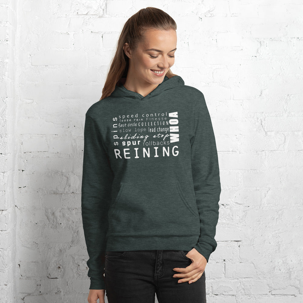 Reining Maneuvers Unisex Hoodie