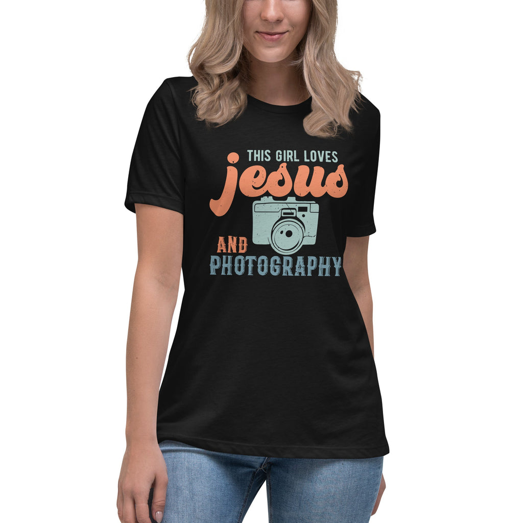 Jesus & Photography Women's Relaxed T-Shirt