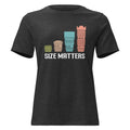 Size Matters Photographer Humor Women's Relaxed T-Shirt