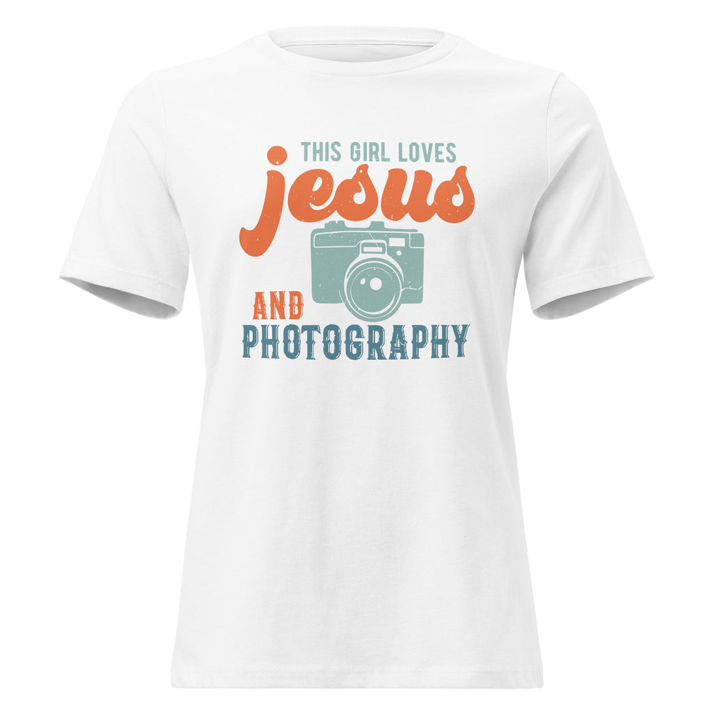 Jesus & Photography Women's Relaxed T-Shirt